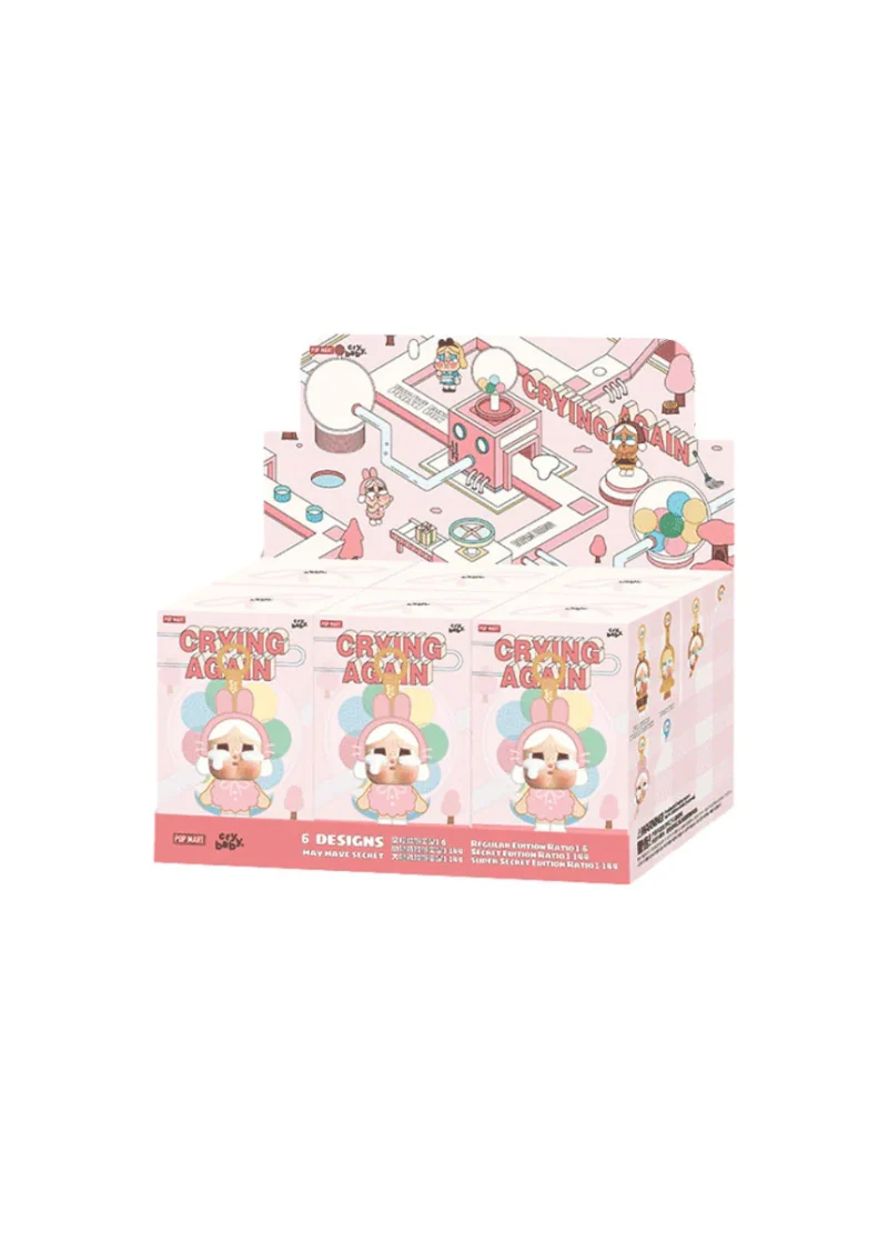CRYBABY Crying Again Series Vinyl Plush Pendant Sealed Case (6 Blind Box)