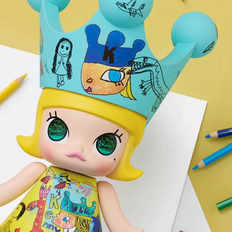 Pop Mart Mega Royal Molly 400% Childishness - Image 3