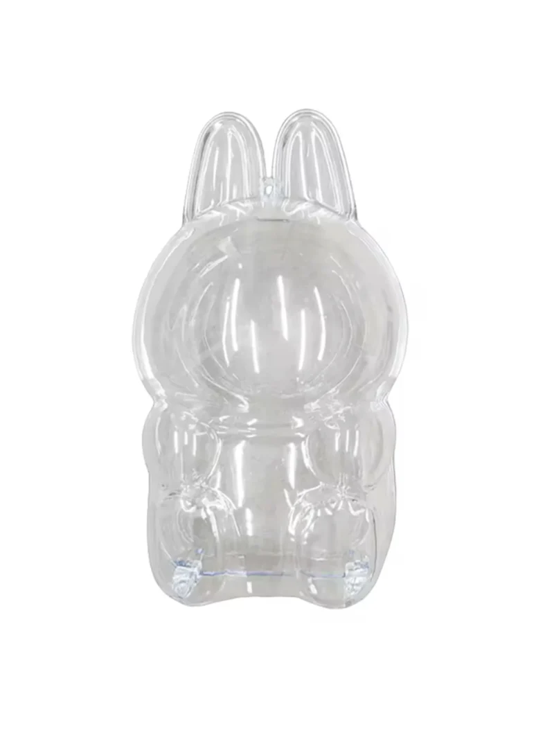 Labubu Doll Transparent Protective Cover (Take a Seat) - Image 2