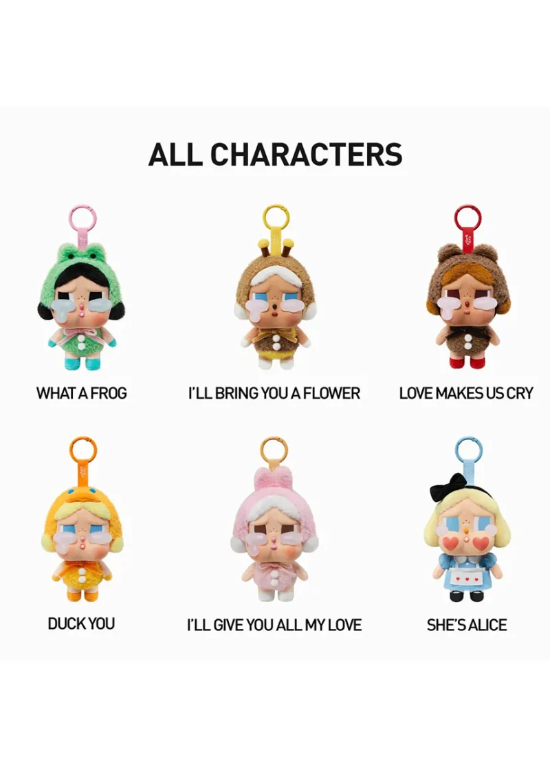 CRYBABY Crying Again Series Vinyl Plush Pendant Sealed Case (6 Blind Box) - Image 3