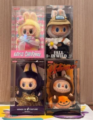 Pop Mart Labubu The Monster Limited Versions 4piece original set Japan New Rare